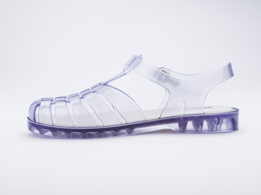 Clear 2025 jelly slippers