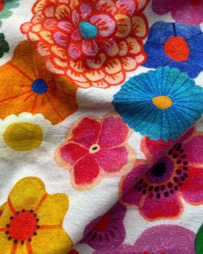 Flower Bed Flannelette Pyjama Set