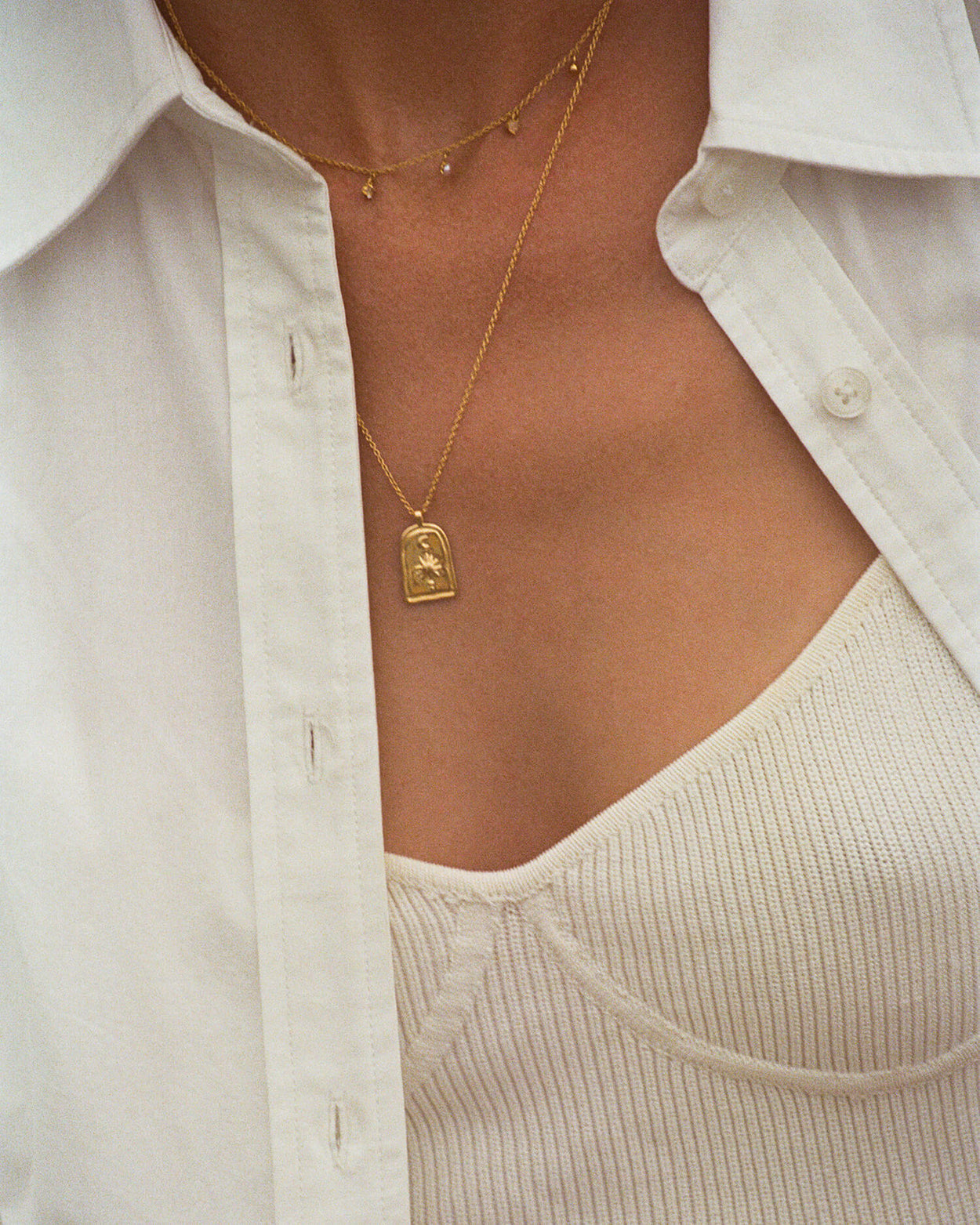 Eclipse Necklace - 18K Gold Plated