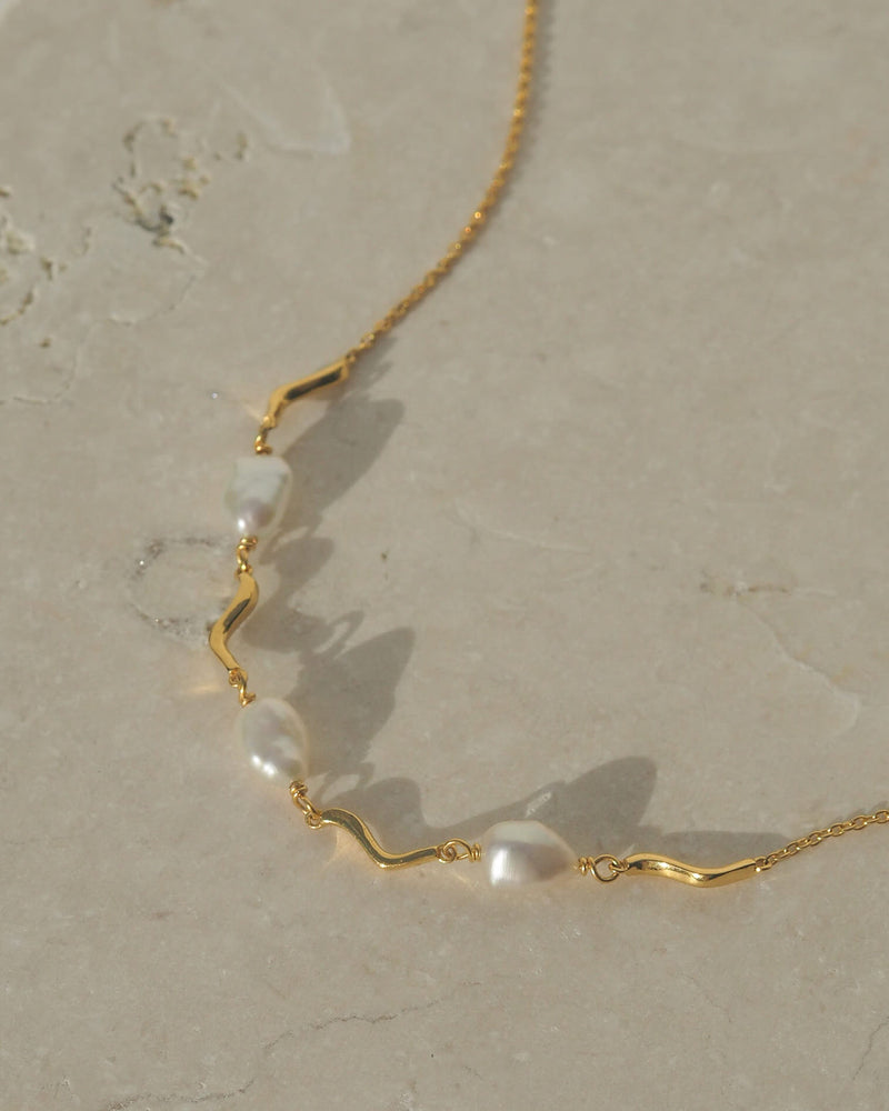 Vacation Necklace - 18K Gold Plated