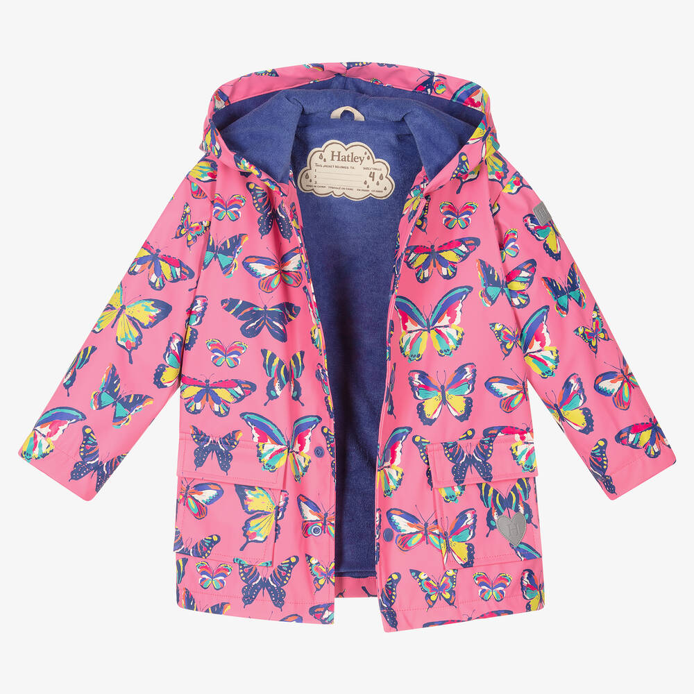 Hatley butterfly raincoat sale